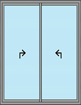 Puerta corrediza alzante